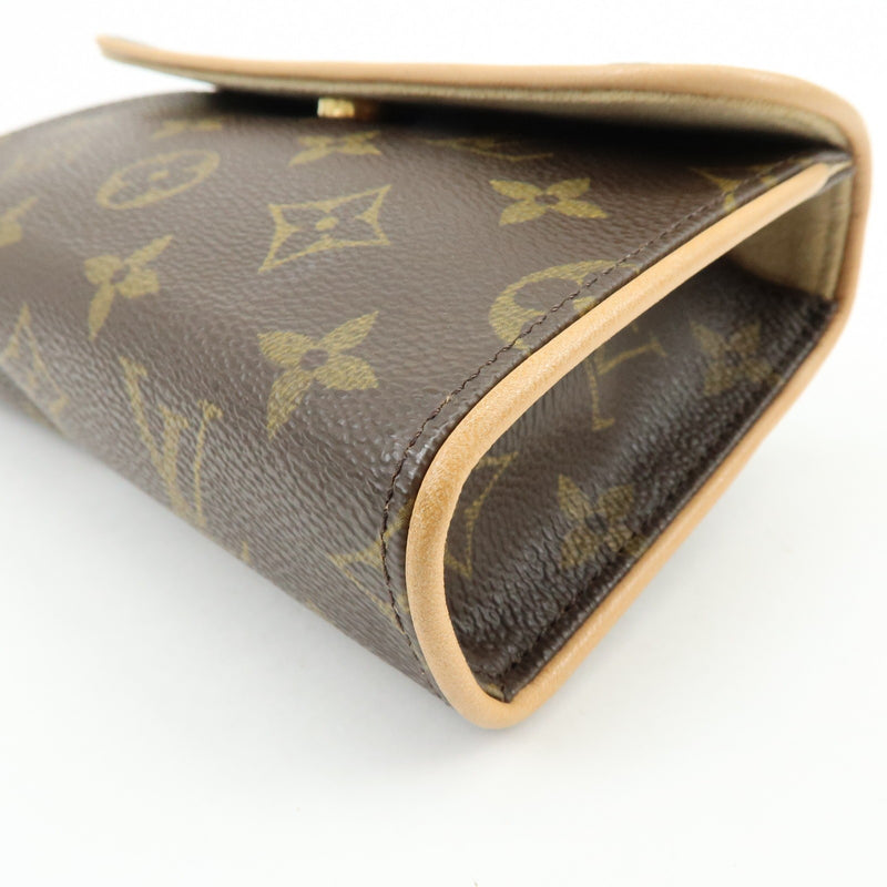 Louis Vuitton Florentine Waist Monogram Canvas Brown Bag