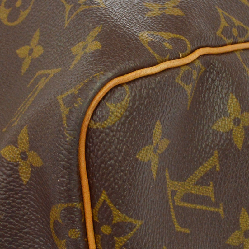 Louis Vuitton Keepall Monogram Canvas Brown Bag