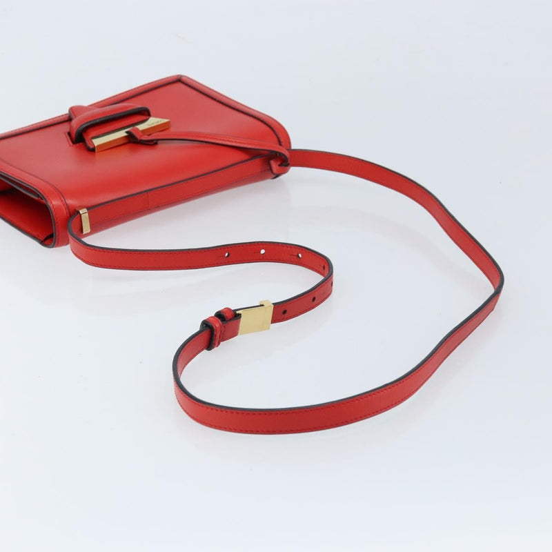 Loewe Barcelona Leather Red Bag