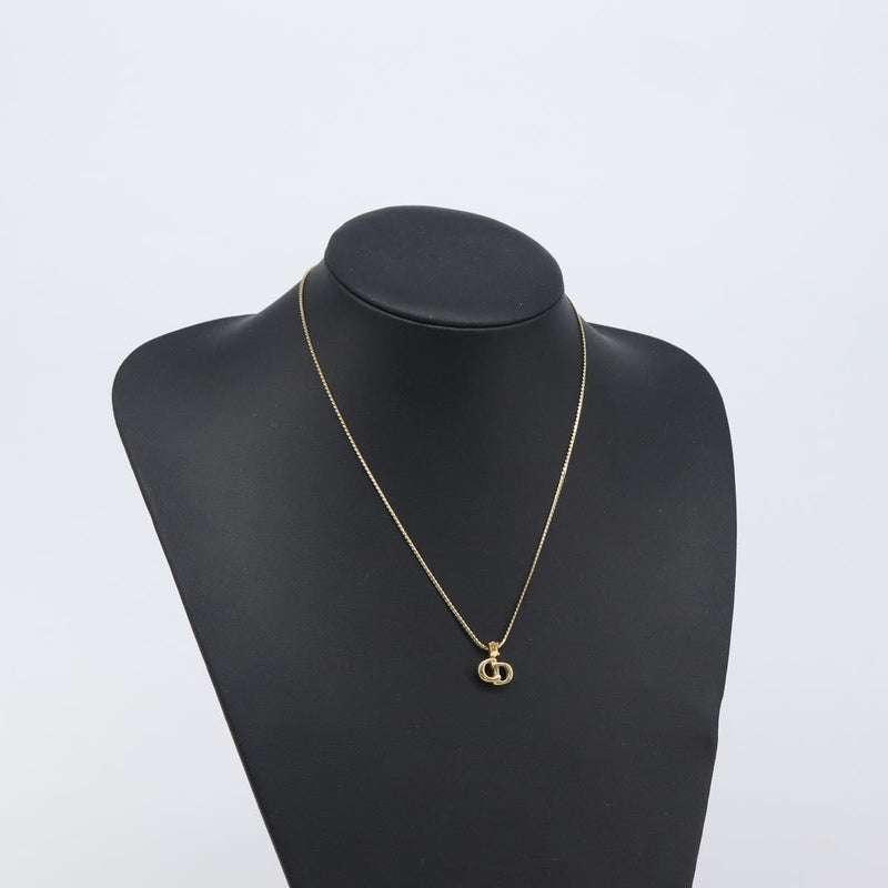 Christian Dior Cd Pendant Metal Gold Bijoux