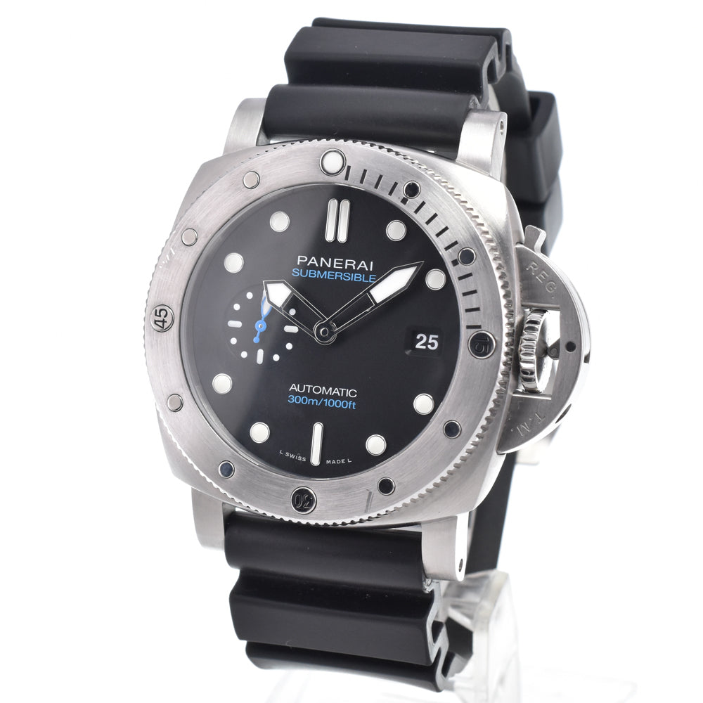 Panerai Luminor Submersible 300m Automatic Carbotech And Rubber Watches