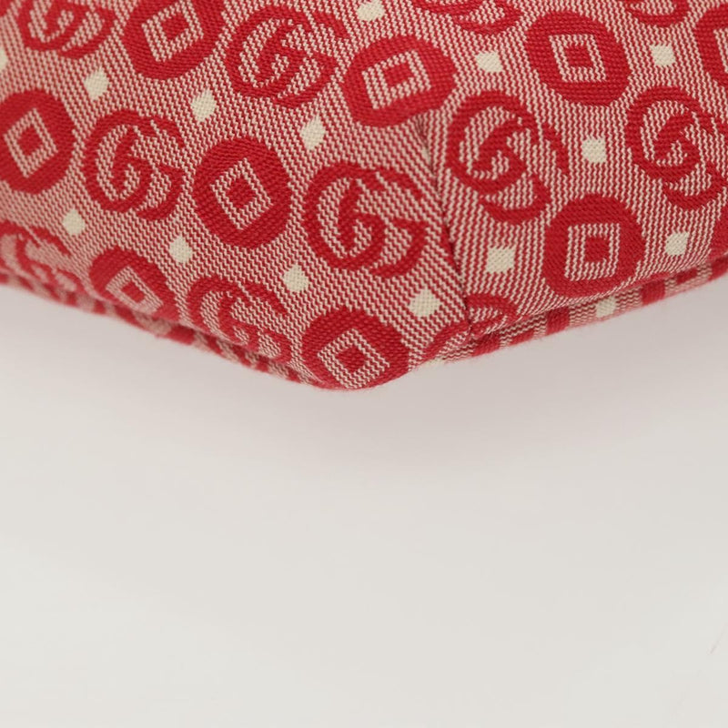 Gucci Childrens Belt Printed Gg Coated Canvas Red Bag