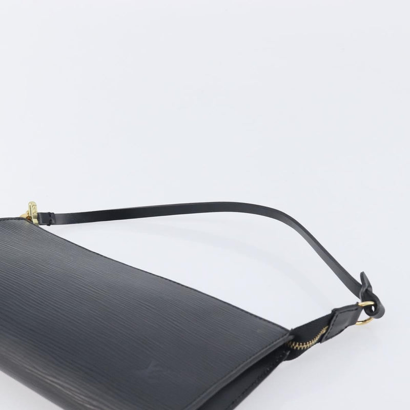 Louis Vuitton Pochette Accessoires Epi Leather Black Bag