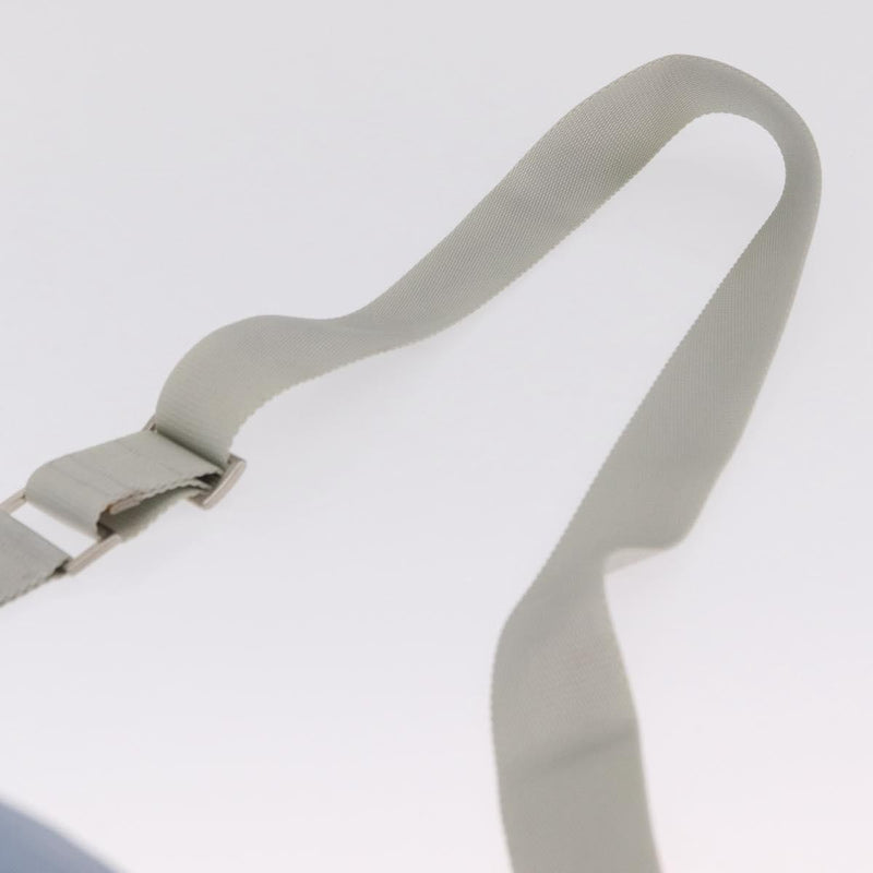 Prada Double Buckle Flap Messenger Re-Nylon Blue