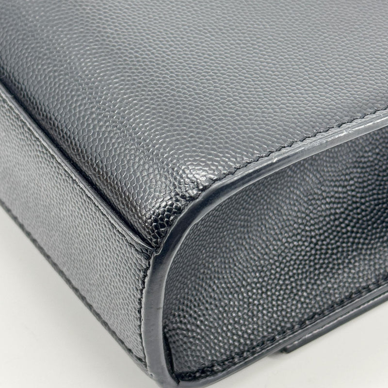 Saint Laurent Classic Monogram Leather Black Bag
