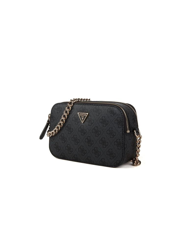 Guess Crossbody Bag — Black Polyurethane