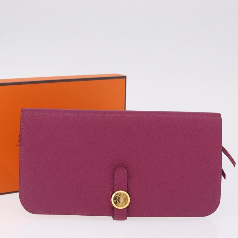 Hermes Dogon Duo Combined Leather Purple Accessory