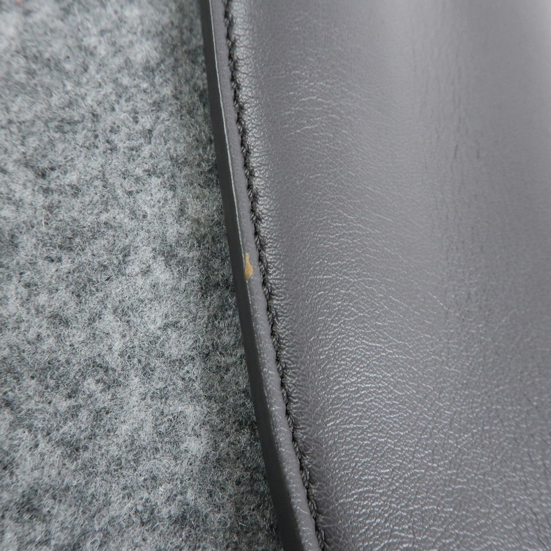 Stella Mccartney Alter Faux Leather Gray Canvas Bag