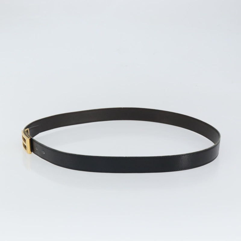 Hermes Buckle Belt Leather Black