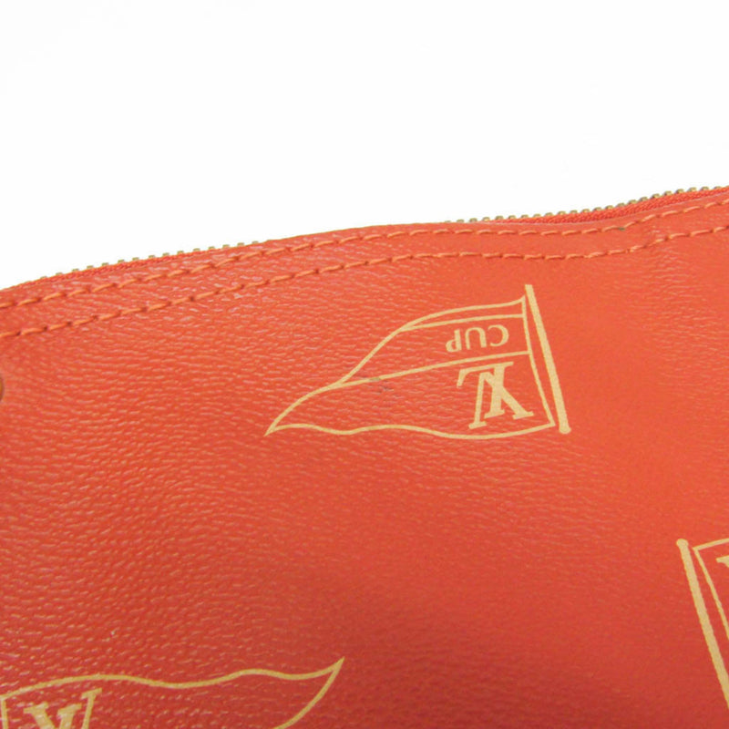 Louis Vuitton Cup Garment Cover Coated Canvas Orange Bag