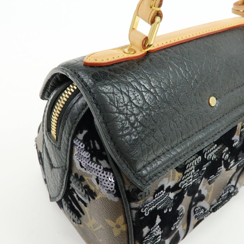Louis Vuitton Carrousel Fleur De Jais Monogram Canvas Multicolour Bag