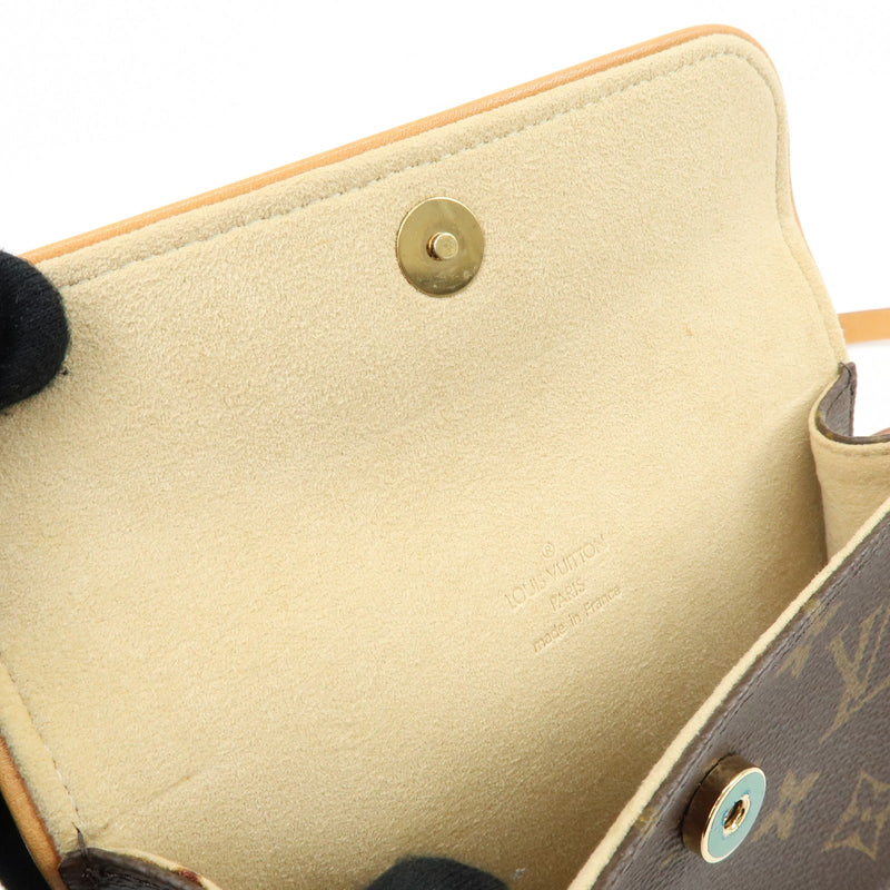 Louis Vuitton Florentine Waist Monogram Canvas Brown Bag