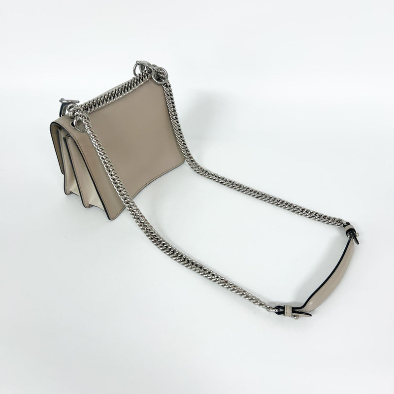 Fendi Kan I Leather Ecru Bag