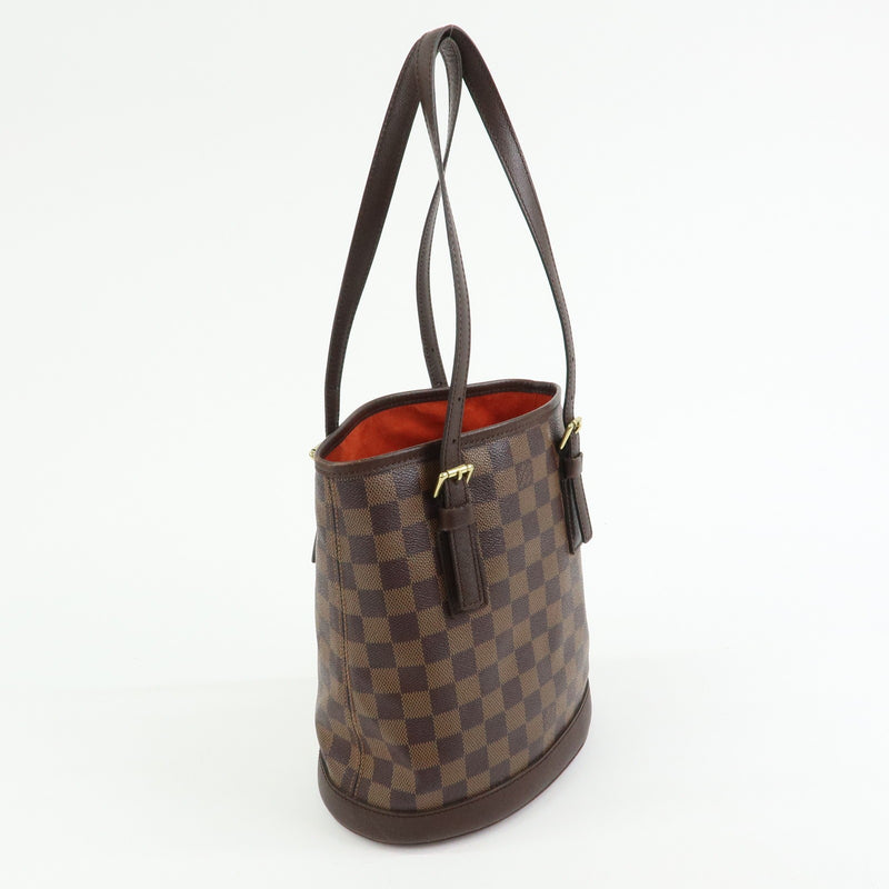 Louis Vuitton Marais Bucket Damier Brown Canvas Bag