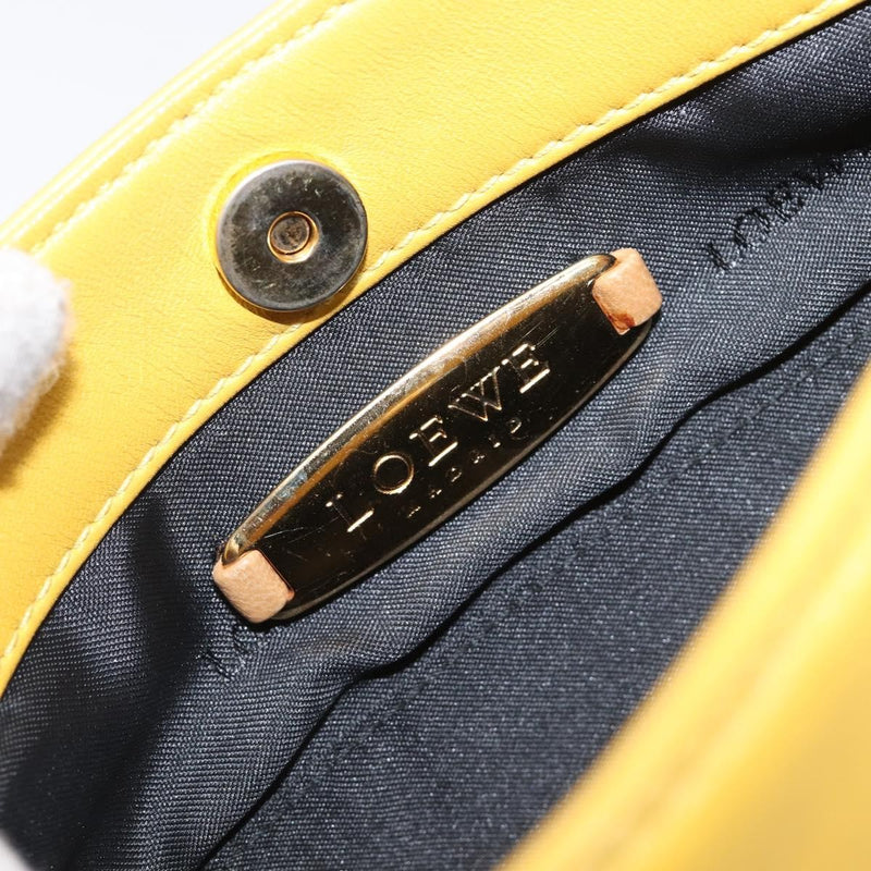 Loewe Shoulder Bag Leather Yellow