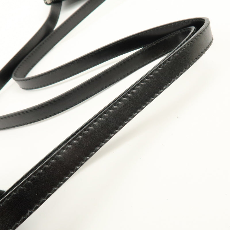Bvlgari Logomania Canvas With Leather Black Denim_jeans Bag