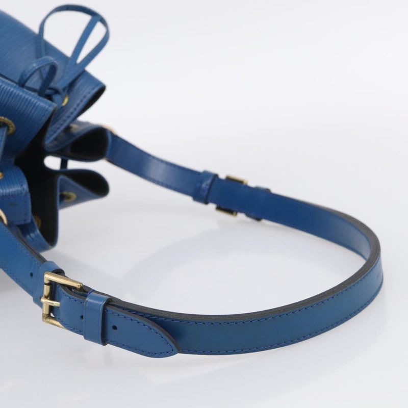 Louis Vuitton Noe Epi Leather Blue Bag