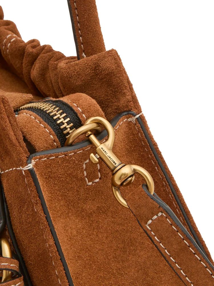 Marc Jacobs Christina Shoulder Bag — Copper Suede