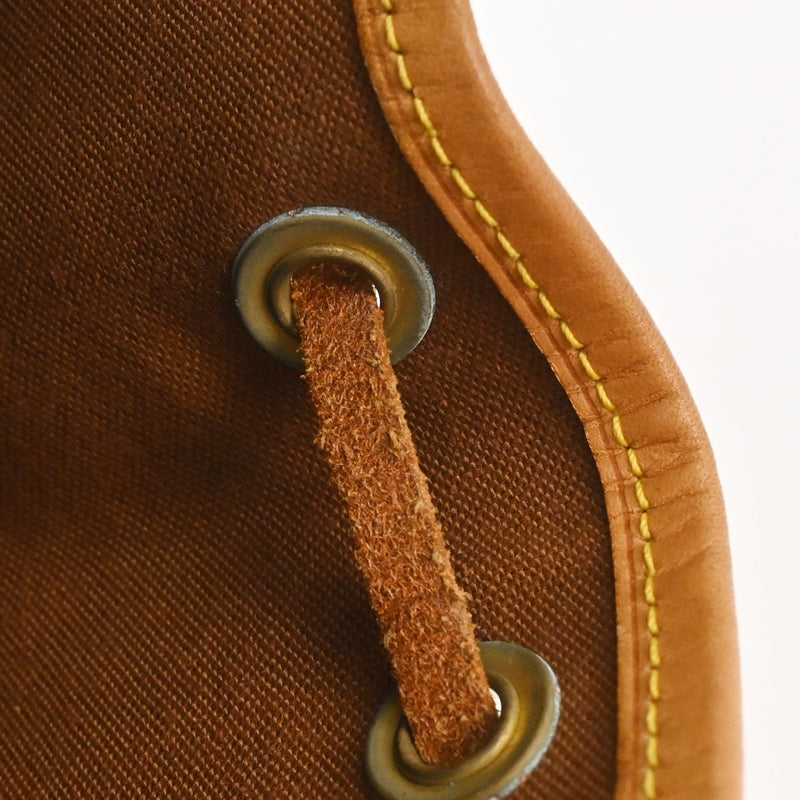 Louis Vuitton Vintage Montsouris Monogram Canvas Brown Bag