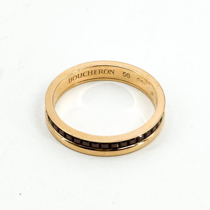 Boucheron Quatre 18k Pink Gold Yellow_gold Bijoux