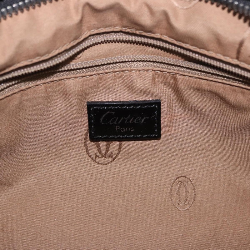 Cartier Marcello Patent Leather Black Patent_leather Bag