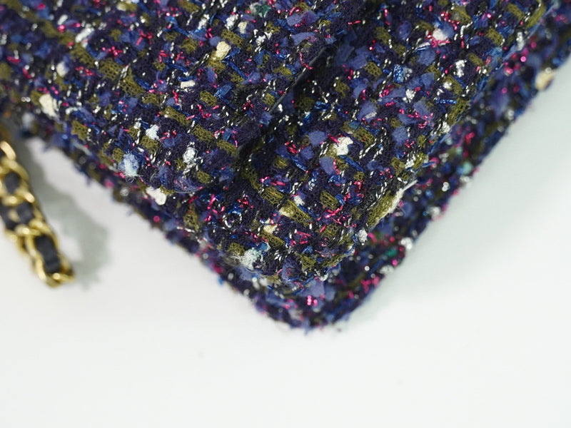Chanel Wallet On Chain Tweed Multicolour Bag