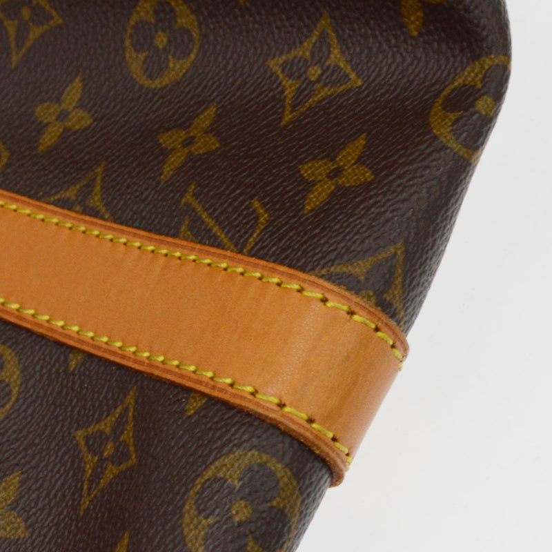 Louis Vuitton Keepall Monogram Canvas Brown Bag