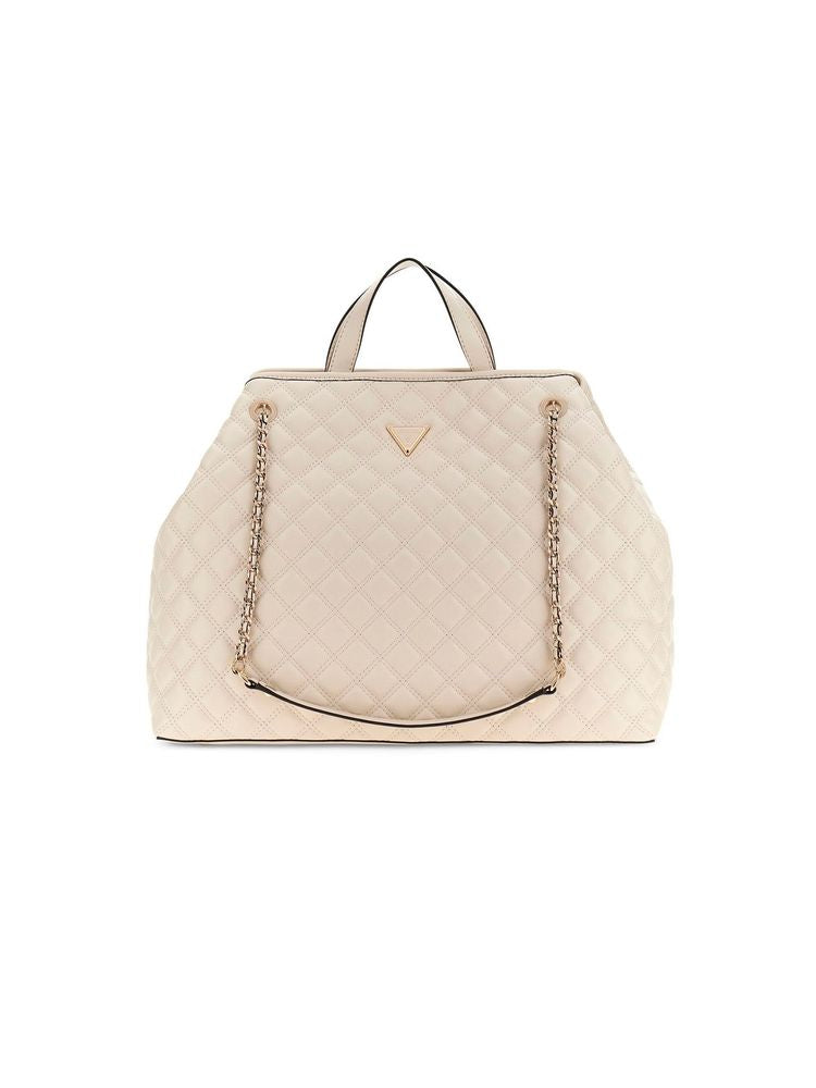 Guess Tote Bag — Beige Polyurethane