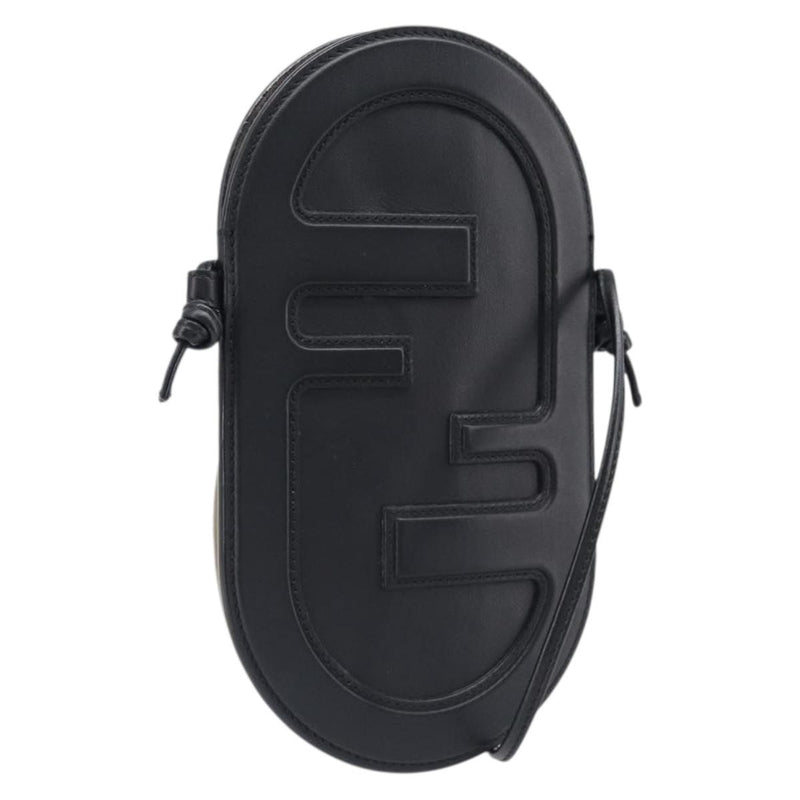 Fendi Olock Camera Leather Black Bag