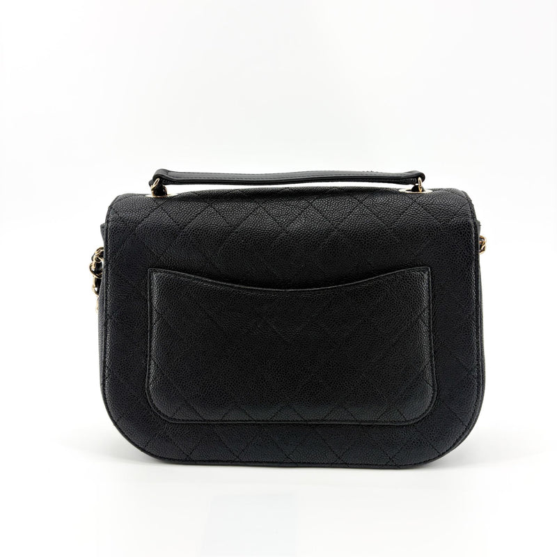 Chanel Coco Curve Quilted Calfskin Black Bag