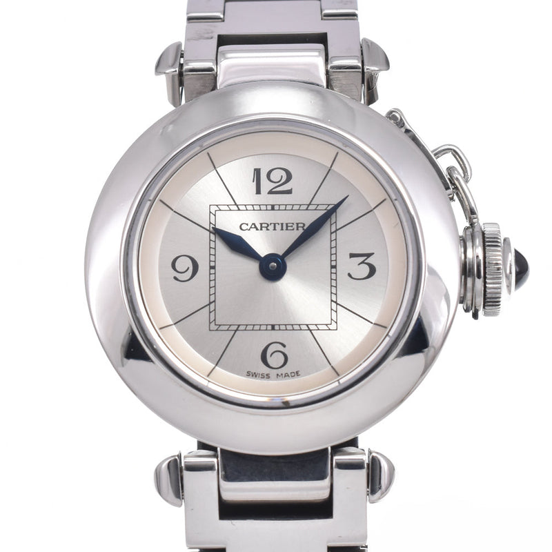 Cartier Pasha De Quartz Stainless Steel Watches
