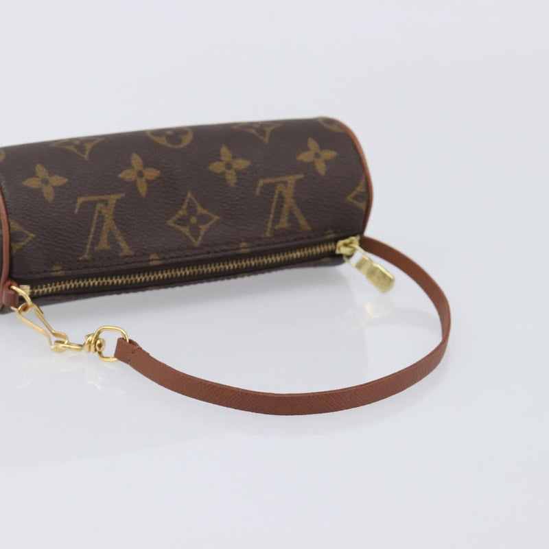 Louis Vuitton Papillon Pochette Monogram Canvas Brown Bag