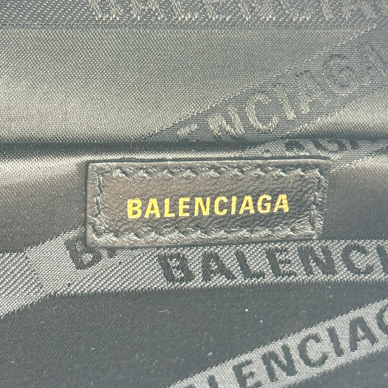 Balenciaga Graffiti Souvenir Belt Leather White Bag