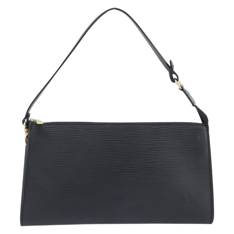 Louis Vuitton Pochette Accessoires Epi Leather Black Bag