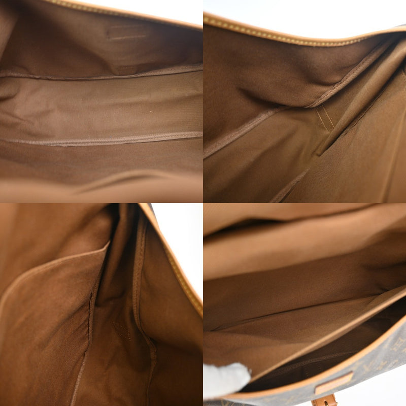 Louis Vuitton Saumur Monogram Canvas Brown Bag