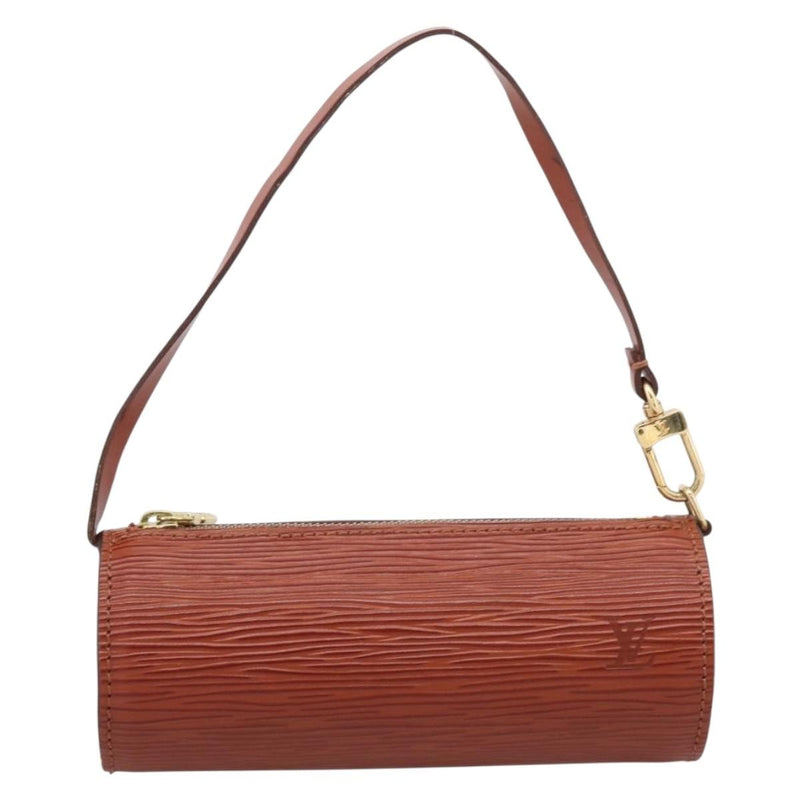 Louis Vuitton Soufflot Pochette Epi Leather Brown Bag