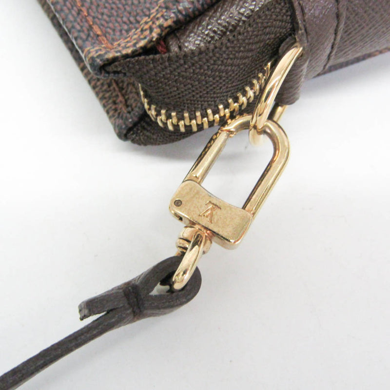 Louis Vuitton Trousse Make Up Damier Brown Canvas Bag
