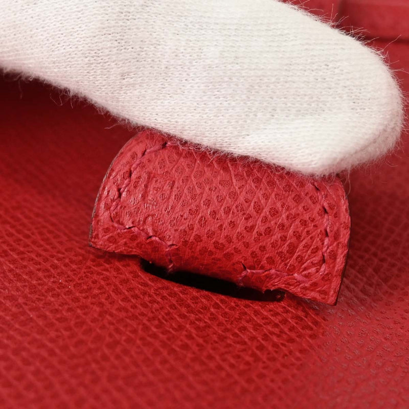 Hermes Evelyne Bag Gen I Epsom Red Leather