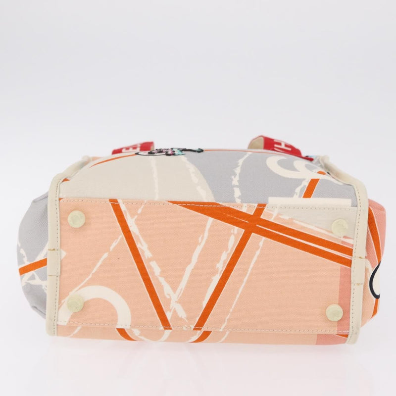 Chanel Eiffel Tower Printed Canvas Multicolour Bag