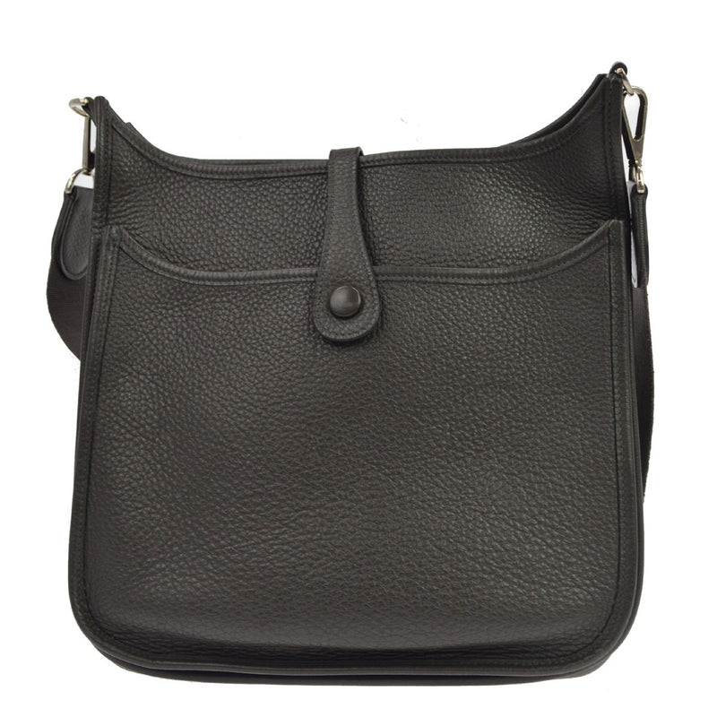 Hermes Evelyne Bag Gen Ii Clemence Gray Leather