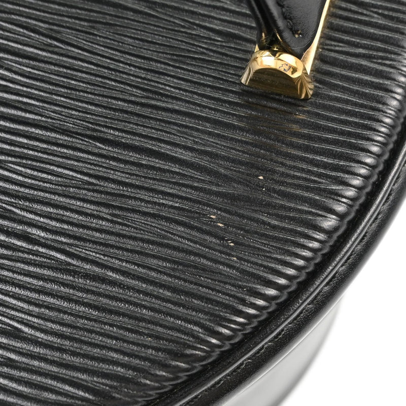 Louis Vuitton Cannes Beauty Case Epi Leather Black Bag
