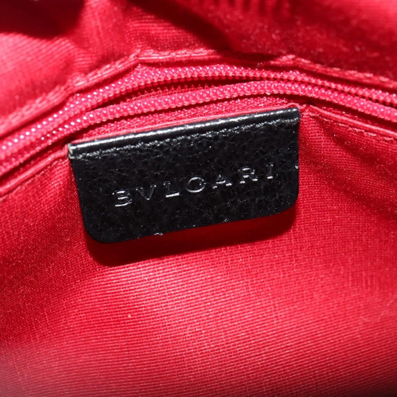 Bvlgari Logomania Canvas Black Bag