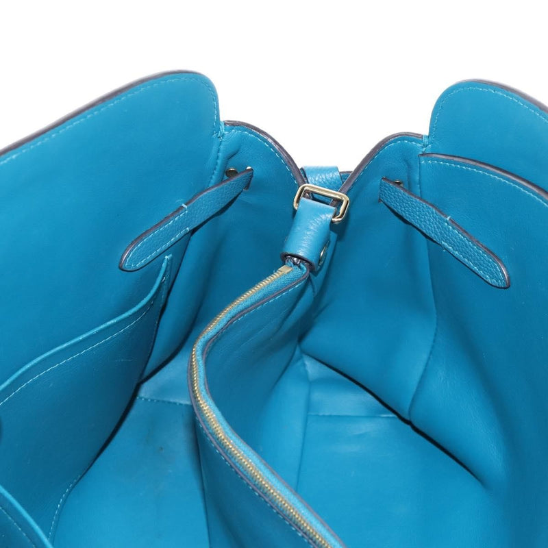 Louis Vuitton Milla Veau Nuage Calfskin Blue Leather Bag