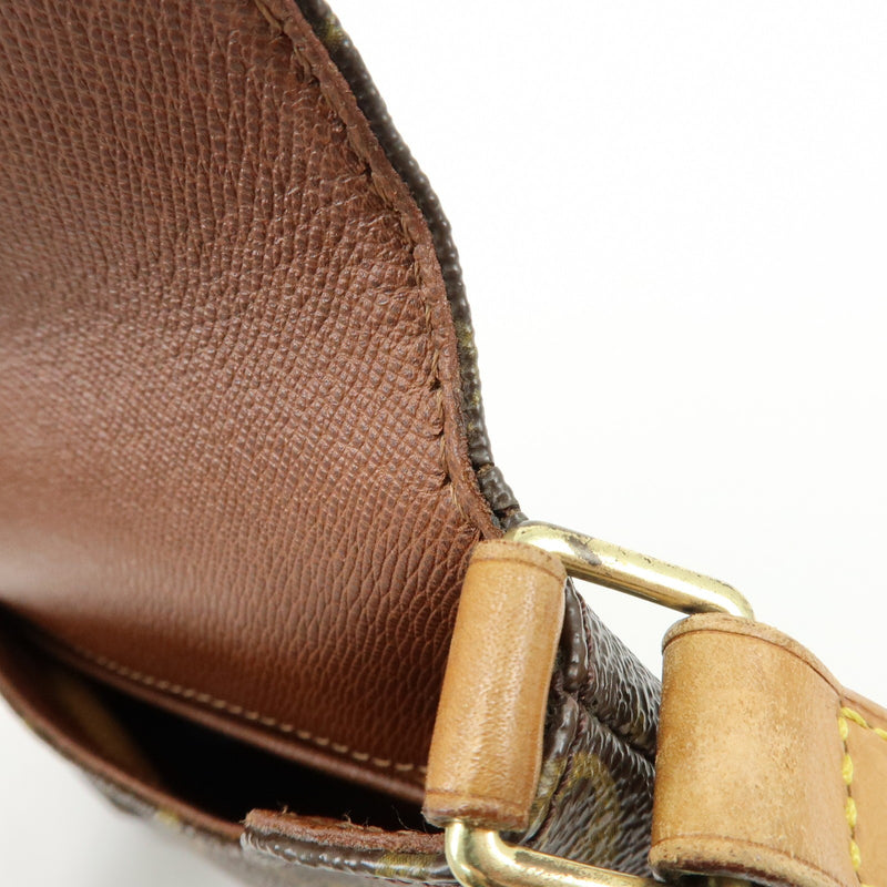 Louis Vuitton Musette Tango Monogram Canvas Brown Bag