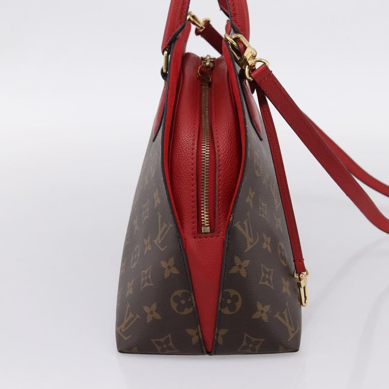 Louis Vuitton Alma Bnb Monogram Canvas With Leather Brown Bag