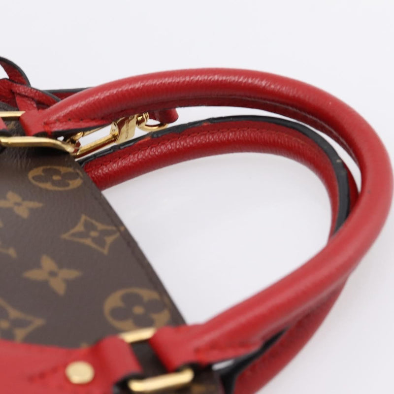 Louis Vuitton Alma Bnb Monogram Canvas With Leather Brown Bag