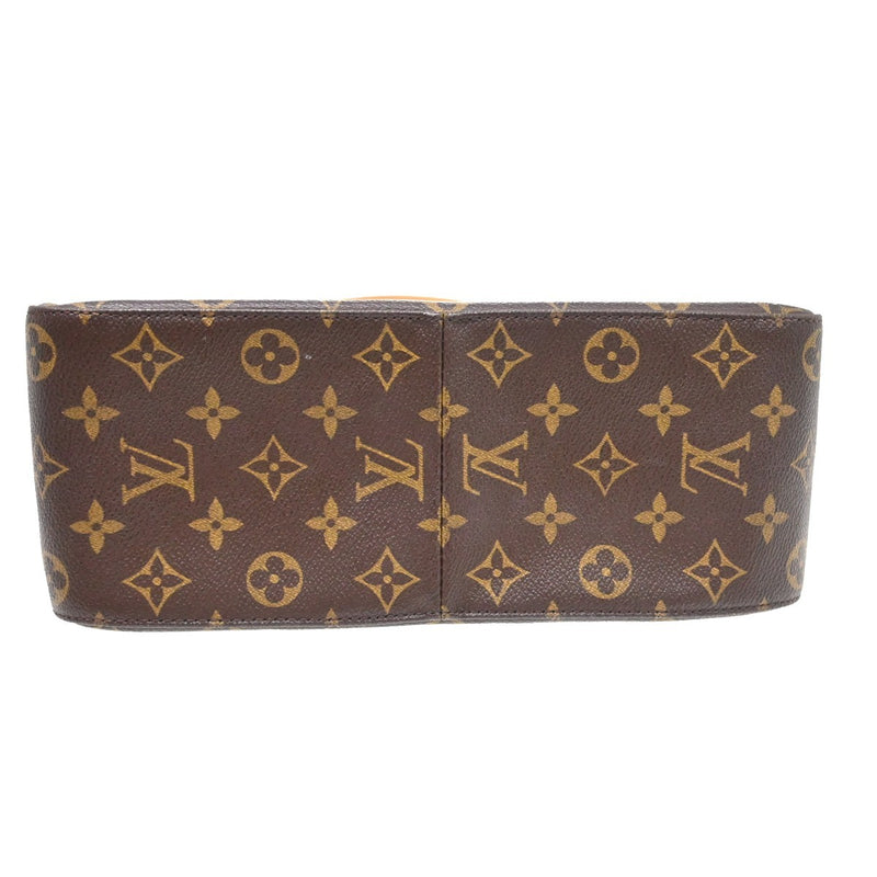 Louis Vuitton Looping Monogram Canvas Brown Bag