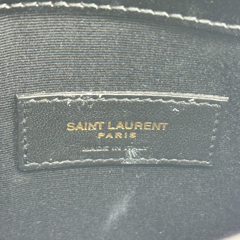 Saint Laurent Uptown Leather Black Bag