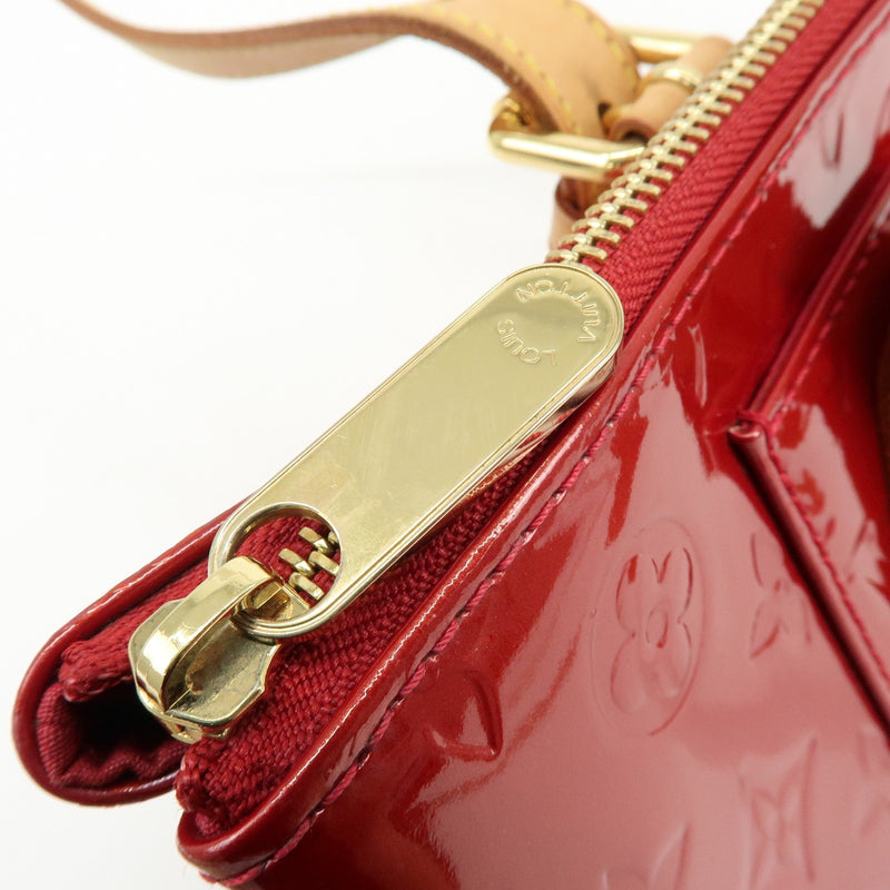 Louis Vuitton Rosewood Avenue Monogram Vernis Red Patent_leather Bag
