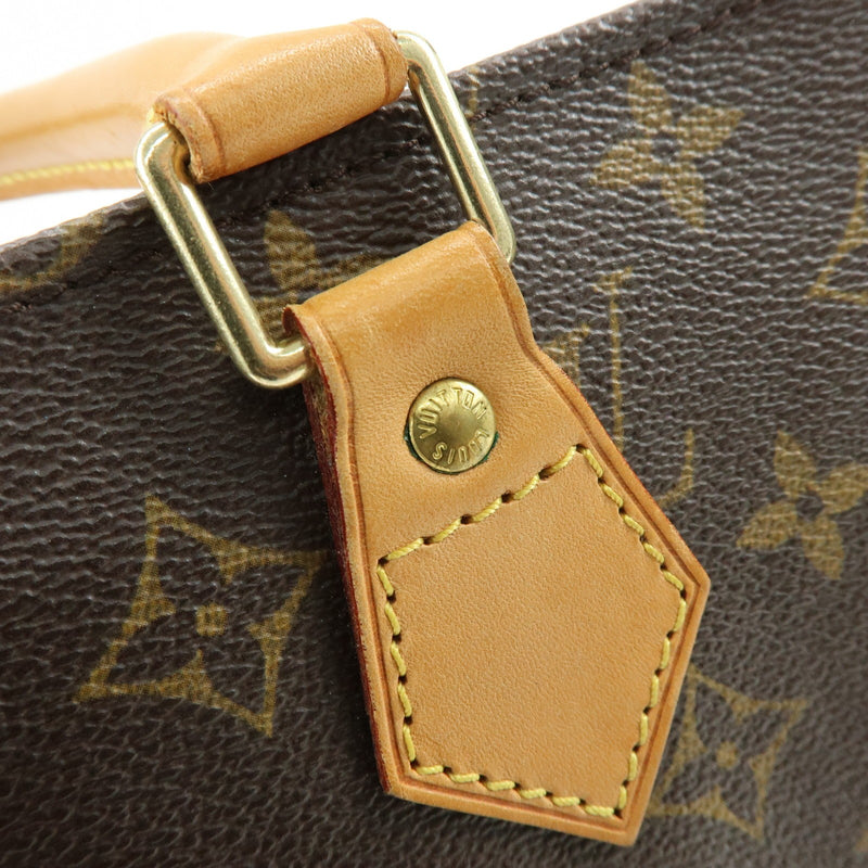 Louis Vuitton Vintage Sac Plat Monogram Canvas Brown Bag